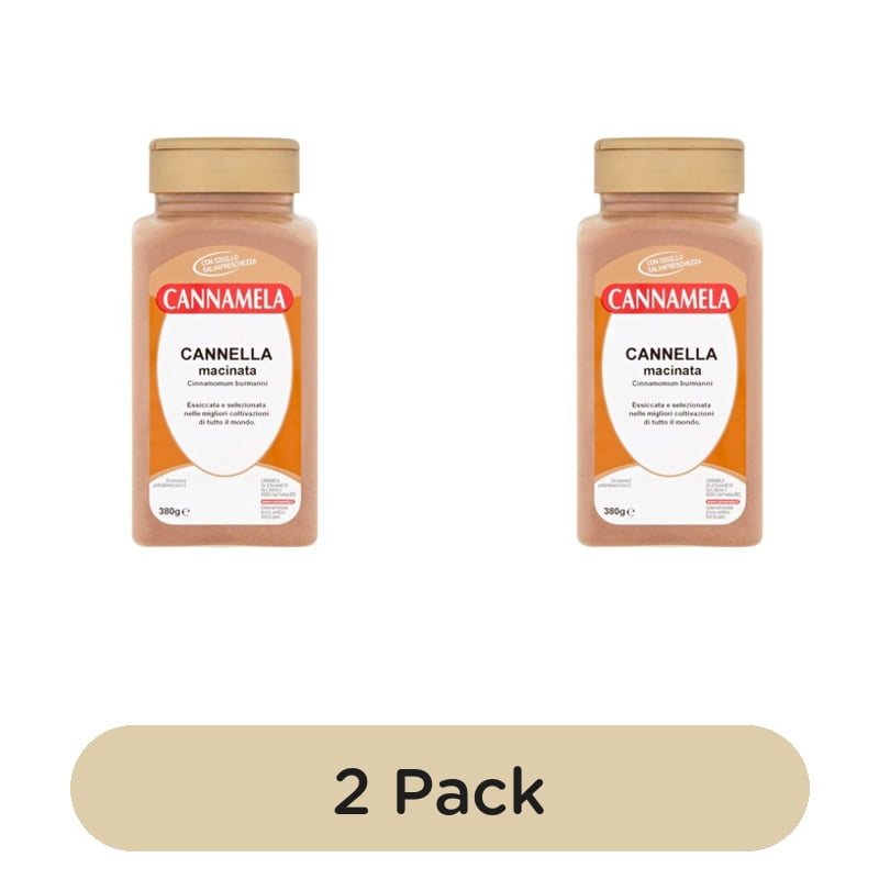 Cannamela Ground Cinnamon 380g, British Import (Pack of 2)