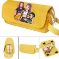 thumbnail image 1 of Kpop Demon Hunters Large Pencil Case with Zipper 7.8" Storage Pen Bag Organizer Stationery, Portable Makeup Bag Best Cute Xmas Collectible Birthday Gift, 1 of 9