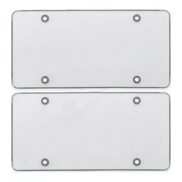 Tint License Plate Cover