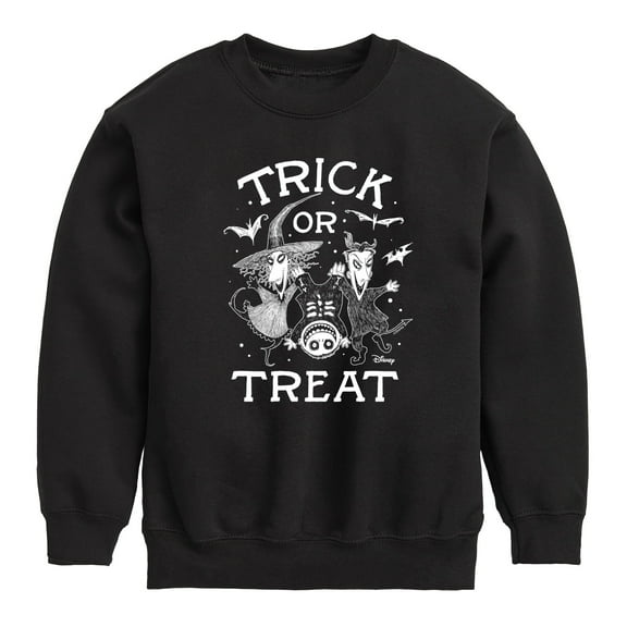 The Nightmare Before Christmas - Trick Or Treat - Youth Crewneck Fleece Sweatshirt