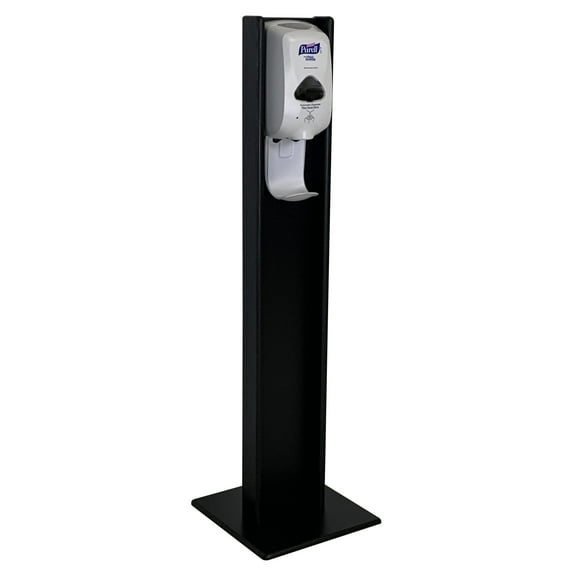 Wooden Mallet Oak Hand Sanitizer Dispenser Stand