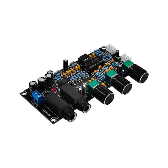 ziyahi Universal DC 12-24V Microphone Power Amplifier Board Adjustable Mic Amp Module Audio Equipment Modified Electronic Component