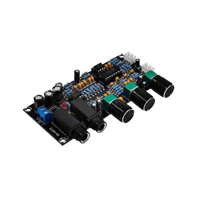 ziyahi Universal DC 12-24V Microphone Power Amplifier Board Adjustable Mic Amp Module Audio Equipment Modified Electronic Component