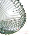 thumbnail image 4 of Beautiful Smoke Grey Ribbed Glass Lidded Jar by Drew Barrymore, 4 of 5