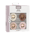 thumbnail image 2 of BIBS Pacifier Boheme Size 2, 6-18 Months, Ivory/Blush/Woodchuck/Blossom, 4 pack, 2 of 9