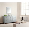 thumbnail image 3 of Avanity MODERO-VS60-CG-A-C Modero 60" Free Standing Single Basin Vanity Set - Grey, 3 of 7