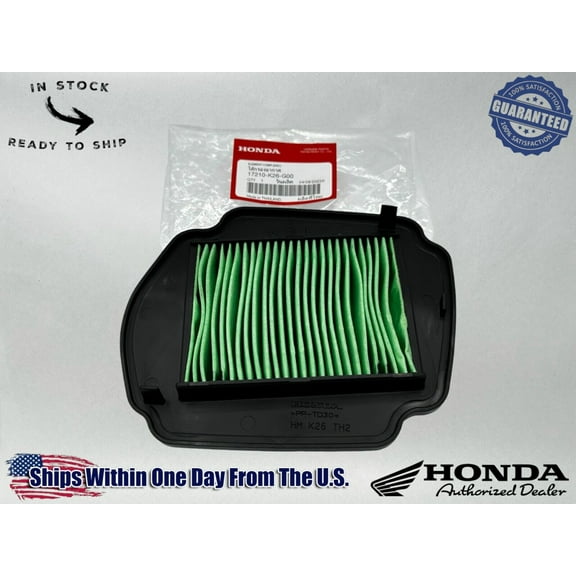 Honda Genuine OEM Authentic Air Filter 17210-K26-G00