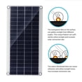thumbnail image 4 of Panel solar flexible de 30 W, células solares para coche, caravana, barco, techo de casa, furgoneta, camping, batería solar, módulo controlador solar de 10 A, 4 of 8