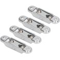 thumbnail image 1 of 4 Pieces Wheel Roller Pulley with Steel Slot Sliding Door Window Double Roller Pulley 16mm 4 Pieces Wheel Roller, 1 of 3