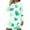 Mint Green, variant on biudgviw St Patricks Day Sleep Shirts for Women Print Long Sleeve Nightgowns Casual Crewneck Short Pajama Dress Festival Outfits