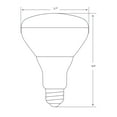 thumbnail image 3 of Feit Electric Enhance LED 7.2 Watt (65 Equivalent) Soft White BR30, Med E26 Base, Dimmable (12 Pack), 3 of 7