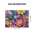 thumbnail image 2 of Chilfamy 's Busy Bee Garden Jigsaw Puzzle for Adults Illustrates a Colorful Display of Bees in The Garden 500 PCS, 2 of 6