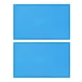 thumbnail image 1 of Uxcell 2-Pack Parche en Blanco de Bandera Sólida Azul, Parches Rectangulares de 3.1" x 2" Color Puro para Banderas de DIY para Ropa, 1 of 6