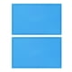 thumbnail image 1 of Uxcell 2-Pack Parche en Blanco de Bandera Sólida Azul, Parches Rectangulares de 3.1" x 2" Color Puro para Banderas de DIY para Ropa, 1 of 6