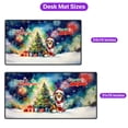 thumbnail image 5 of Merry Christmas and Happy New Year Santa Collie Holiday Xmas Winter Desk Mat Full Keyboard Mouse Pad Collie Dog Lover Gifts Idea Large Mousepad - 00024, 5 of 5