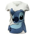 thumbnail image 5 of Disney Stitch Junior V-Neck Tee, S-2XL (Women's), 5 of 7