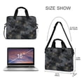 thumbnail image 3 of FORMRS 16" Laptop Bag Carrying Sleeve Case with Handle Travel Shoulder Briefcase, Gray Sky Pattern, 3 of 8