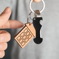 thumbnail image 4 of MOVTOTOP 4 pcs Shopping Trolley Tokens Opener Metal Shopping Trolley Token Portable Shopping Cart Token with Keychains, 4 of 7