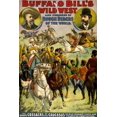 thumbnail image 2 of Buffalo Bills Wild West Show Poster 11x14 Black Ornate Wood Framed with Double Matting Museum Art Print Titled - The Brave Cossacks, 2 of 4