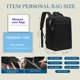 thumbnail image 2 of Mochila de viaje Lossga para Spirit Airlines 45x35x20 cm con USB, 2 of 7