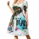 thumbnail image 1 of - Estamos todos locos aquí Vestido sin mangas vestidos de mujer vestido Vestido, 1 of 5