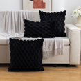 thumbnail image 7 of Textured Bubble Throw Pillow Covers 3-Pack, Soft Cozy Decorative Cushion Cases for Couch Sofa Bedroom Living Room Home Décor – Modern Plush Accent (Cover Only), 7 of 7