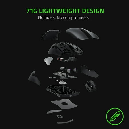 Razer - Viper 8KHz Lightweight Wired Optical Gaming Ambidextrous Mouse with Chroma RGB Lighting - Black