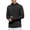 Black, variant on Men's Casual Light Jacket UPF 50+ Hooded Zip-Up Sun Shirt Breathable for Travel Fishing