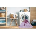 thumbnail image 2 of Ahgly Company Tapis d'Intérieur Rectangulaire Transitionnel Magenta Rose Lavable à la Machine, 8 Pieds x 10 Pieds, 2 of 7