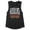 Black, variant on Thanksgiving Chillin' With My Turkeys Women's Muscle Tank Large Antique Denim