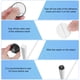 thumbnail image 4 of Uxcell Paquete de 8 Ruedas de Caster Autoadhesivas para Electrodomésticos, Bolas de Acero Niqueladas, Ruedas Pequeñas de 360° de Rotación, Deslizadores de Electrodomésticos [Negro], 4 of 7