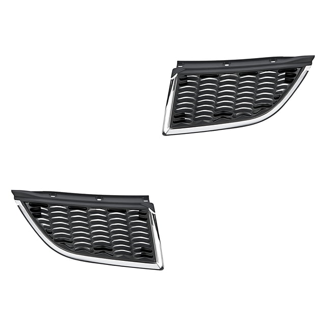 Par de Rejillas De Defensa Galant 2004 A 2006 Mitsubishi Del Filo Crom TONG YANG .