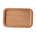 thumbnail image 1 of Bandeja de servicio de vajilla de madera para comida casera de fruta D, 1 of 9