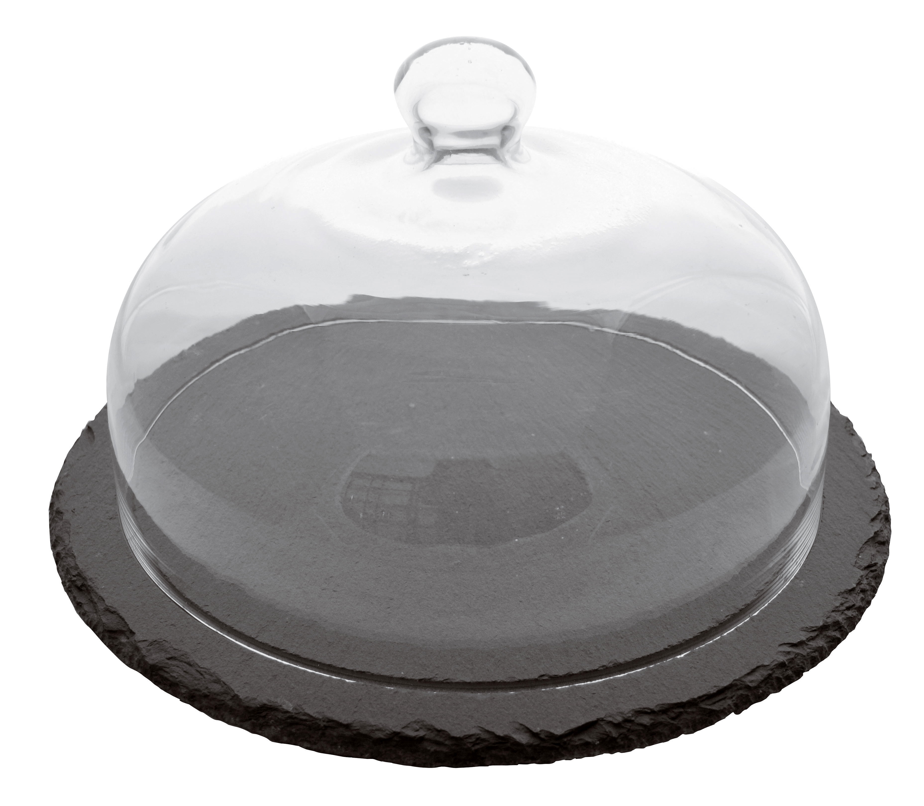 Glass Cloche 210Mm Food Display Lid Catering Dome Glassware Bakeware 