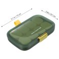 thumbnail image 2 of Greenadscape Estuche Organizador Verde Para Medicamentos Con Ideal Para Hogar Y Viaje, 2 of 8
