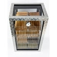 thumbnail image 6 of Prestige Import Group - The Diamond Plate & Glass Sides Countertop Display Humidor - Capacity: 250 - Color: Polished Metal & Glass, 6 of 8