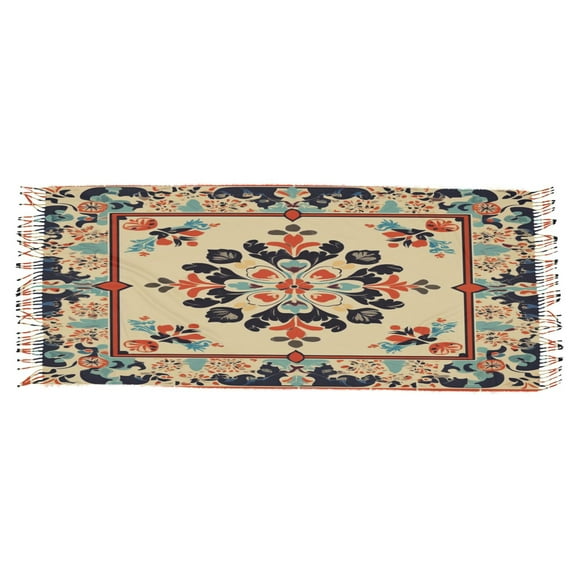 BZSMCE Women Scarf Design Art Regular Prinetd Simple Pattern Soft Warm Long Large Scarves