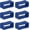 Blue, variant on Watch Band Holder Loop, Silicone Replacement Fastener Rings Strap Keeper