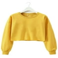 thumbnail image 1 of Sweat-Shirt Décontracté à Manches Longues pour Femmes, Pull, Crop Top, Manteau, 1 of 6