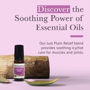 Pranarom Just Plain Relief Essential Oil Blend with Bergamot, Lavender, Peppermint & Helichrysum, 8 mL