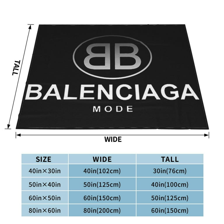 Balenciaga throw blanket hotsell