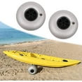 thumbnail image 3 of Miumaeov 2pcs Balloon Beach Wheels Replacement Beach Tires 10" PVC for Kayak Dolly Canoe, 3 of 9