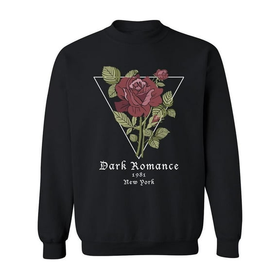Dark Romance Design Sweatshirt Men -Image by Shutterstock, Male Large
