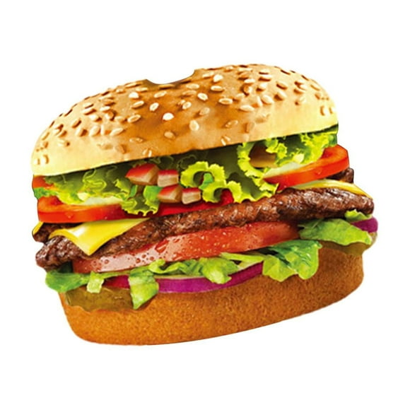 BELOVING Hamburger Costume Men Women Adult Fancy Dress for Carnival Parties Halloween
