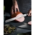 thumbnail image 5 of 12" Slicing , Daimyo Series Brisket  for Meat  with Rosewood Handle,  Style 440C Stainless Steel Meat Carving  for BBQ Turkey Ham Rib Roast with Sheath and Case, 5 of 5