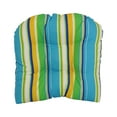 thumbnail image 5 of 19-inch U-Shaped Outdoor Spun Polyester Tufted Dining Chair Cushion, 5 of 5