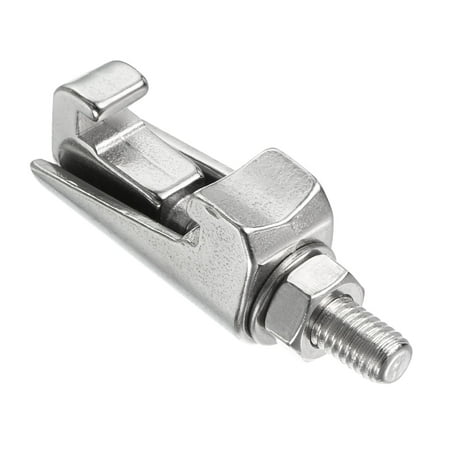 

Uxcell M8 Double Claw Clamp 1 Pack SS304Stainless Steel Durable Vacuum Hose Clamp Bolt with Screw Silver