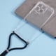 thumbnail image 2 of For Honor X8c 4G Case Reinforced Corner TPU Clear Phone Cover with Lanyard, 2 of 5