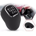 thumbnail image 1 of 6 Speed Leather Gear Shift Knob Lever For KIA 2012-2015 For Rio 5, 1 of 1