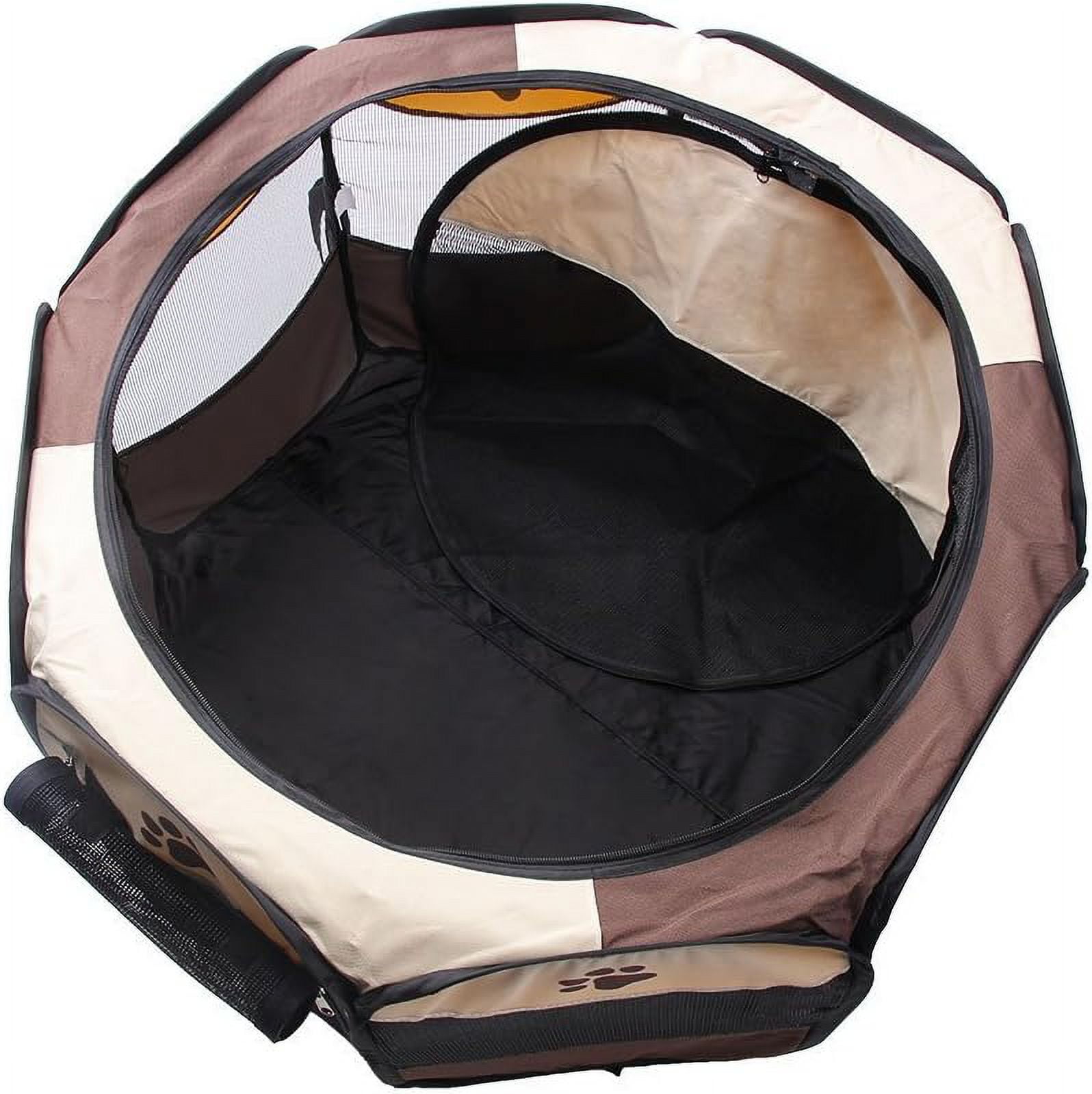 Portable Pet Playpen, Dog/Cat Playpen Foldable Pet Exercise Pen Tents Dog Kennel House Playground for Indoor Outdoor Travel Camping Use,30"x30"x18"